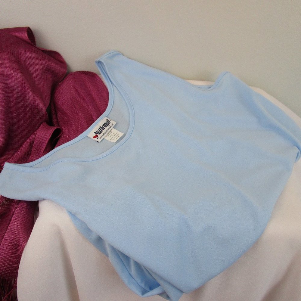 Basic Sky Blue Tank Top - Picture 5 of 6